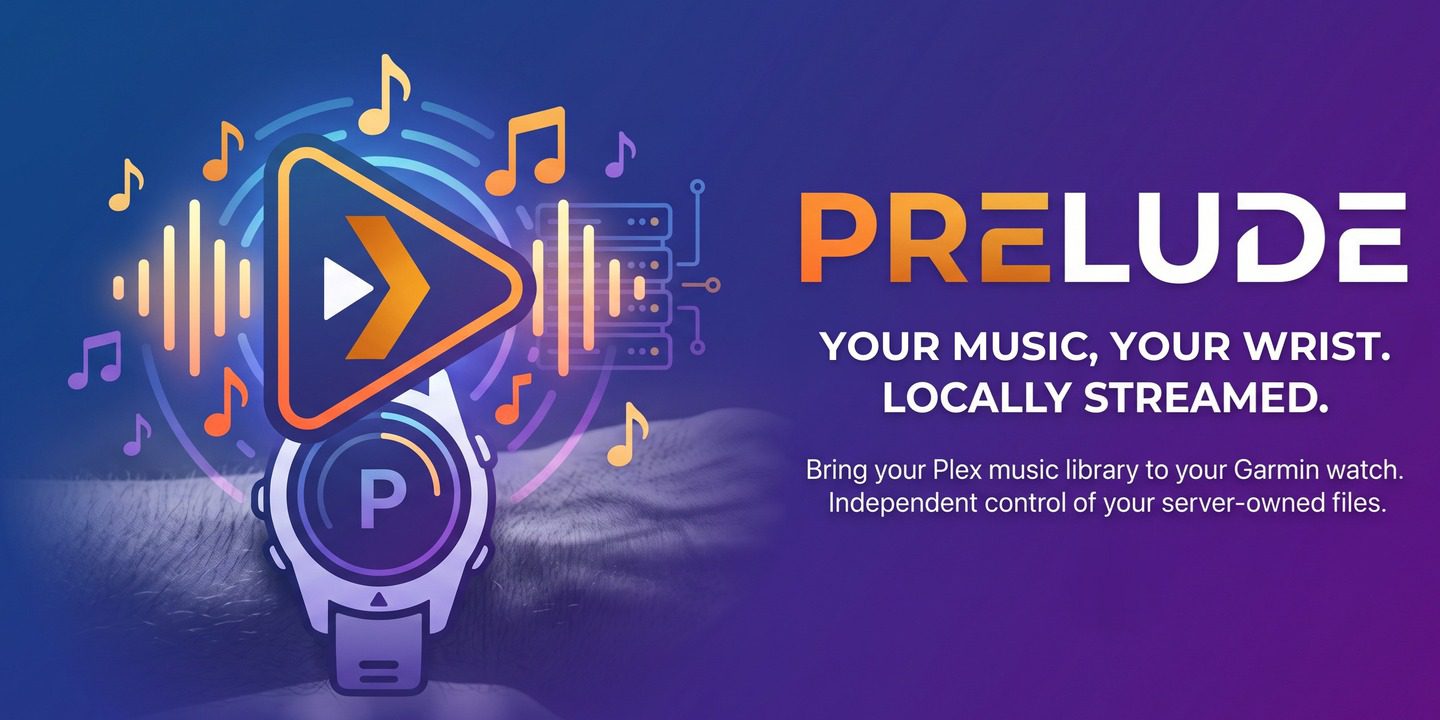 Prelude: your Plex music on your watch