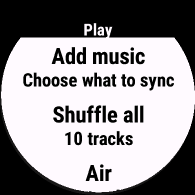 Playback menu